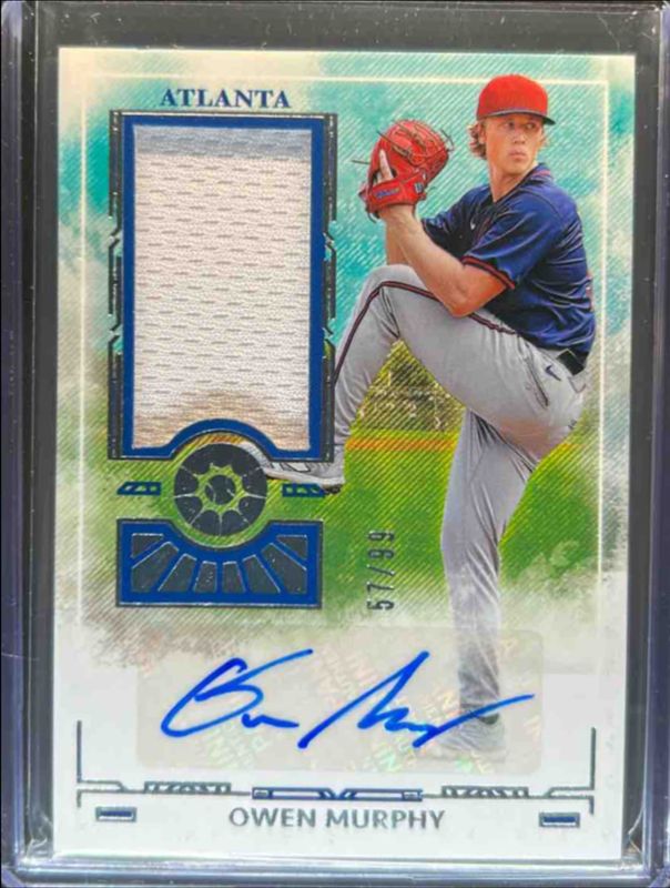 2025 Panini Boys of Summer #PM-OMR Prospect Material Signatures /99