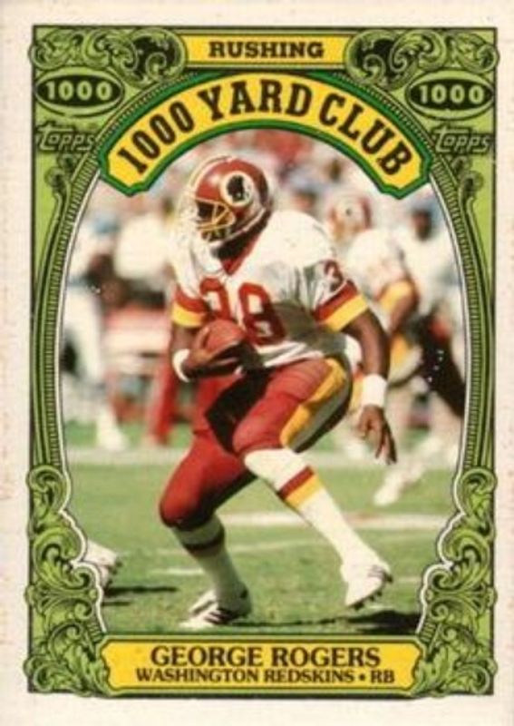 1986 Topps #21 1,000 Yard Club