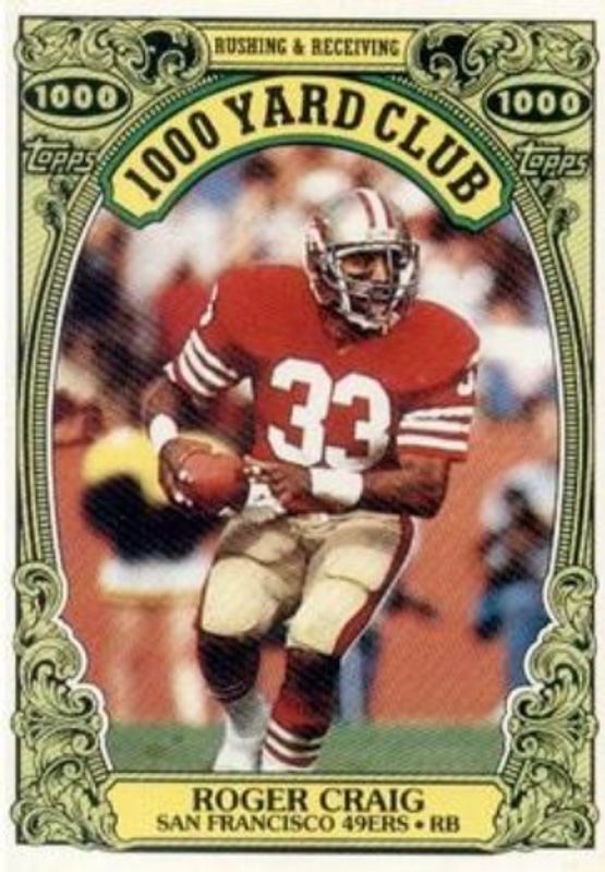 1986 Topps #22 1,000 Yard Club