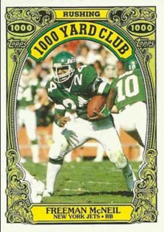 1986 Topps #5 1,000 Yard Club