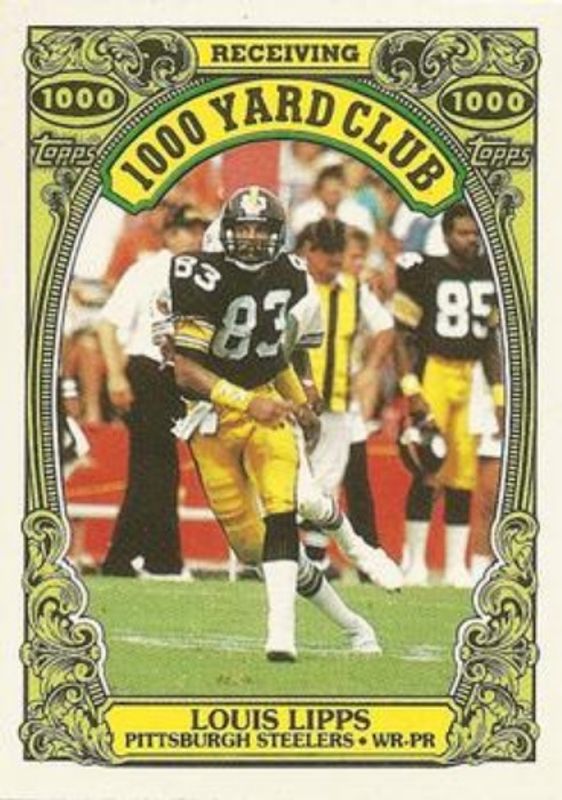 1986 Topps #16 1,000 Yard Club