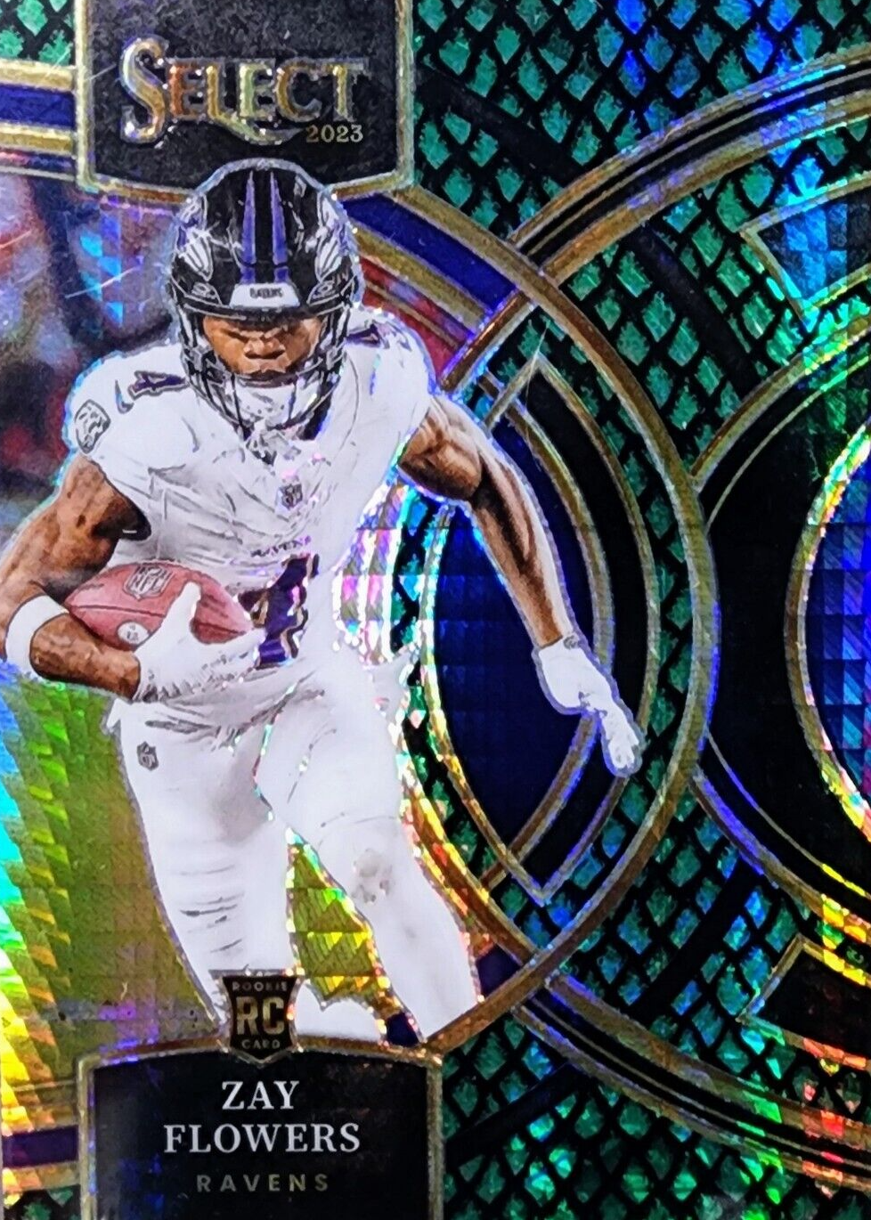 Zay Flowers 2023 Select #157 Premier Level Dragon Scale /70