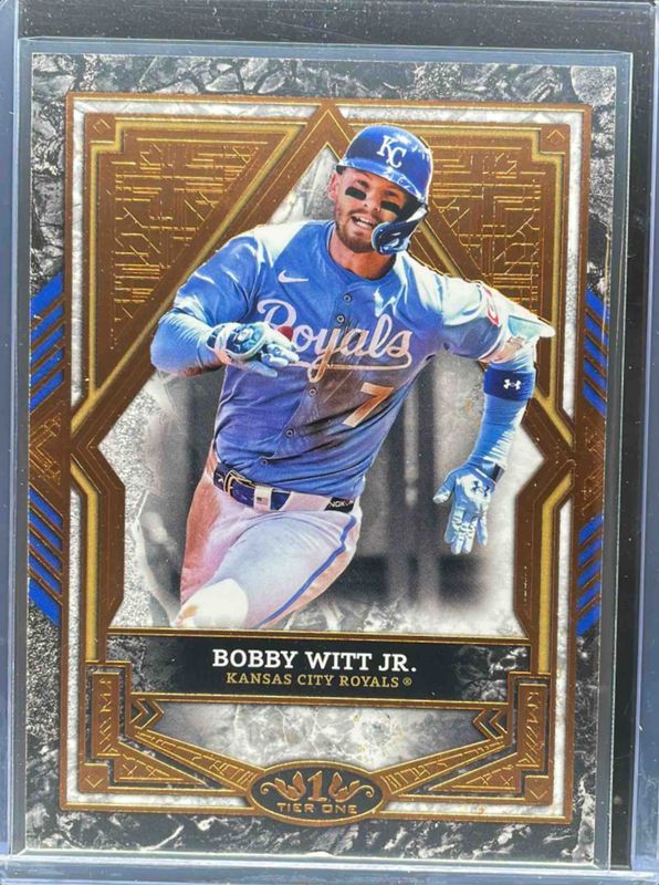 Bobby Witt 2025 Topps Tier One #58 Base Tier 2 - Bronze Foil RAW