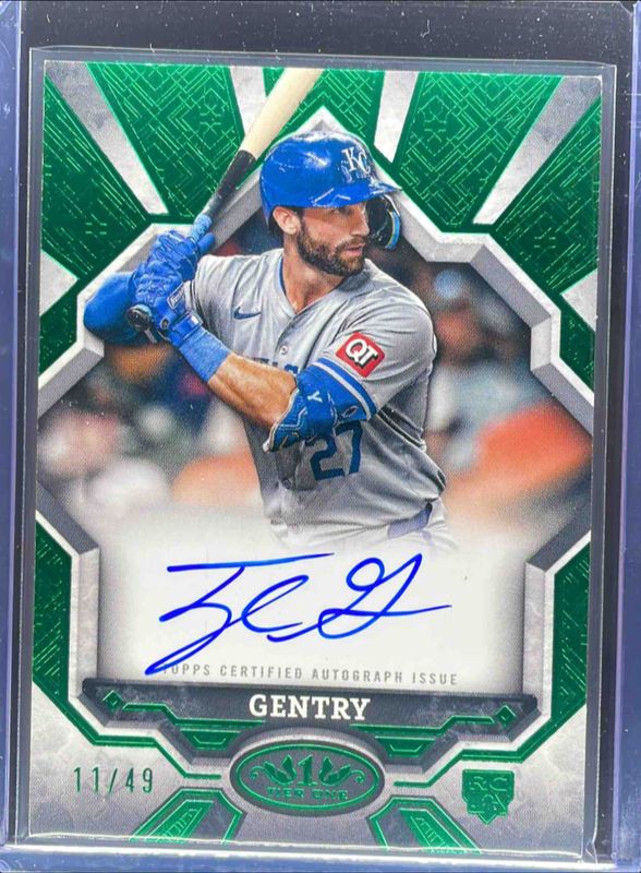 2025 Topps Tier One #BOA-TG Break Out Autographs - Green Foil /49