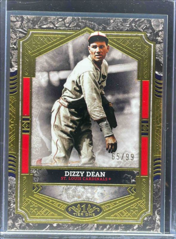 Dizzy Dean 2025 Topps Tier One #6 Base Tier 1 /99 RAW