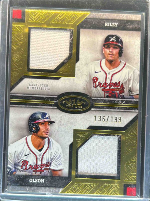 2025 Topps Tier One #DPR-RO Dual Player Relics /199