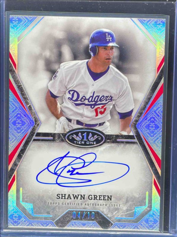 2025 Topps Tier One #TOTA-SG Tier One Talent Autographs - Holo Silver Foil /10