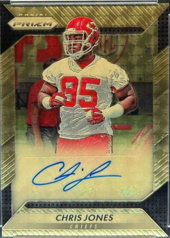 2016 Prizm #RA-CJN Rookie Autographs - Gold Vinyl /5