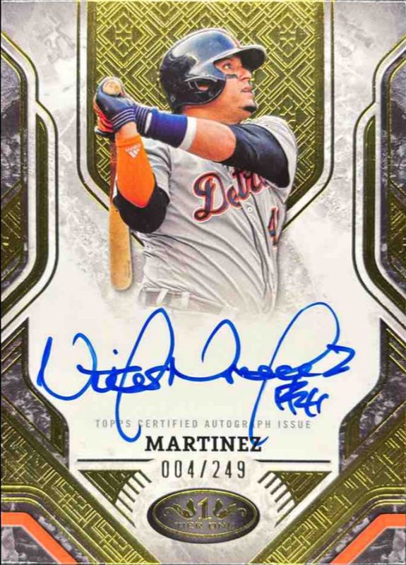 2025 Topps Tier One #PPA-VM Prime Performers Autographs /299