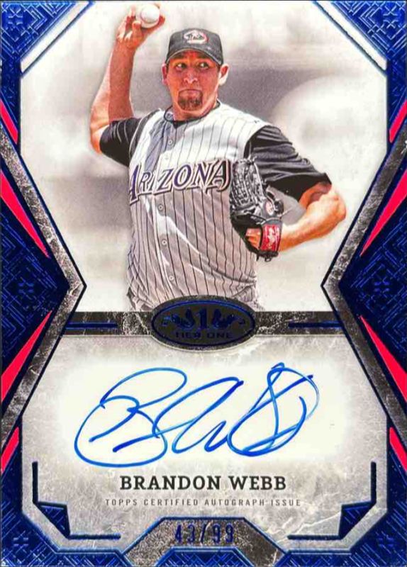 2025 Topps Tier One #TOTA-BW Tier One Talent Autographs - Blue Foil /70