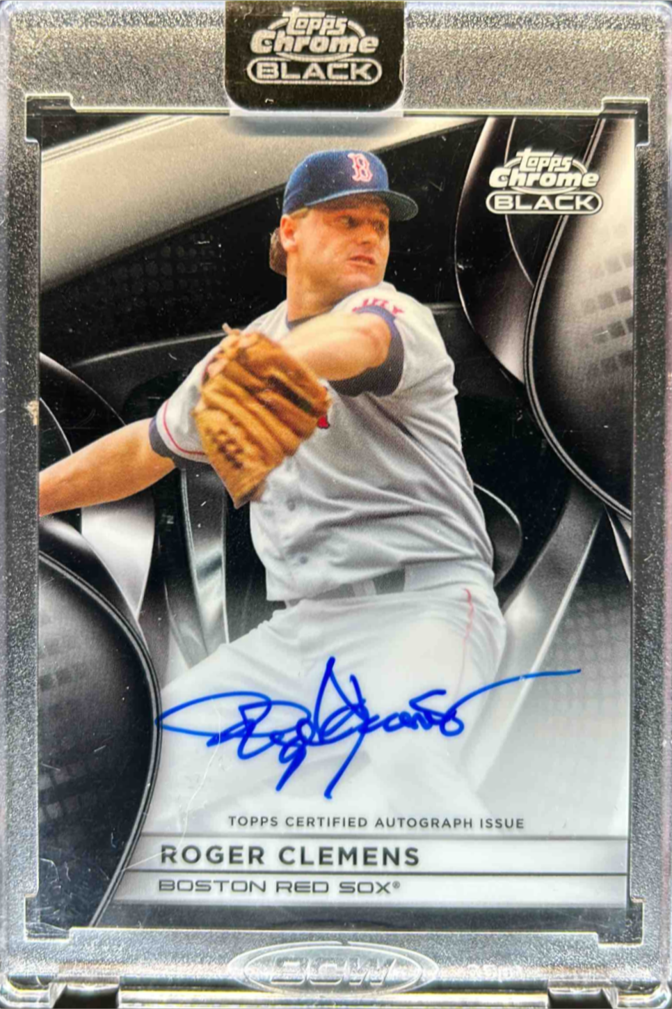 その他 Topps 35thAnniversary Roger Clemens auto 2025 Topps Chrome Black Gold #CBA-RC Roger Clemens PSA 9 MINT Auto