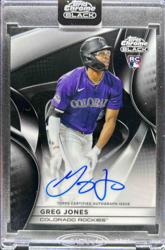 2025 Topps Chrome Black #CBA-GJ Autographs