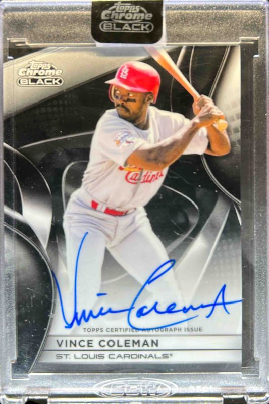 2025 Topps Chrome Black #CBA-VC Autographs