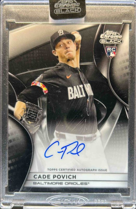 2025 Topps Chrome Black #CBA-CP Autographs