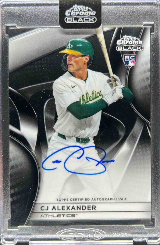 2025 Topps Chrome Black #CBA-CA Autographs