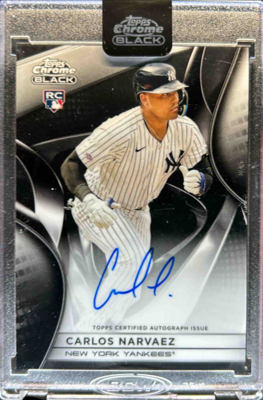 2025 Topps Chrome Black #CBA-CAN Autographs
