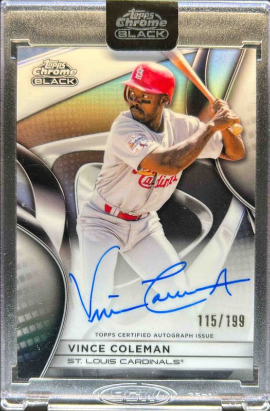 2025 Topps Chrome Black #CBA-VC Autographs - Refractor /199