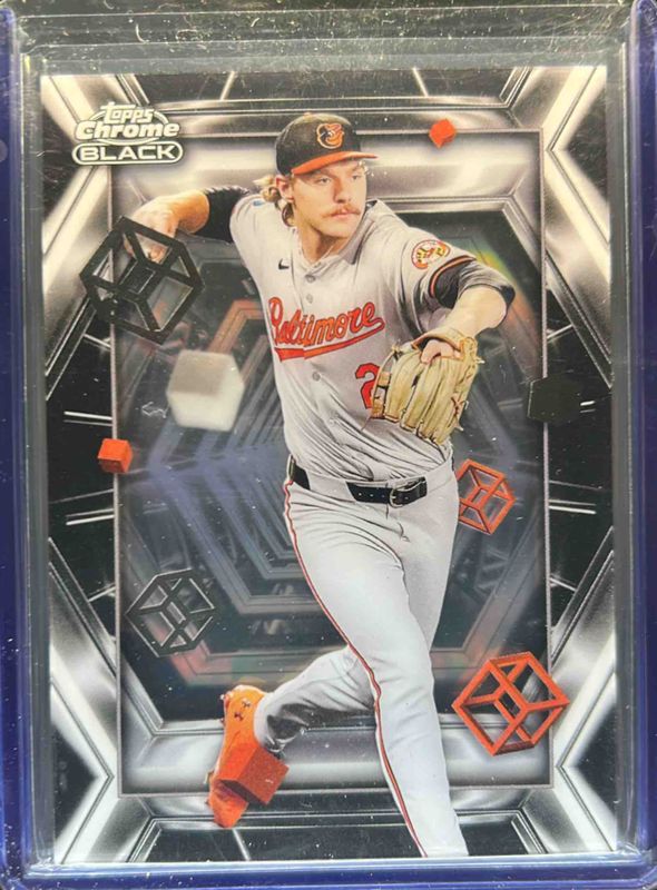 Gunnar Henderson 2025 Topps Chrome Black #DOD-9 Depth of Darkness RAW