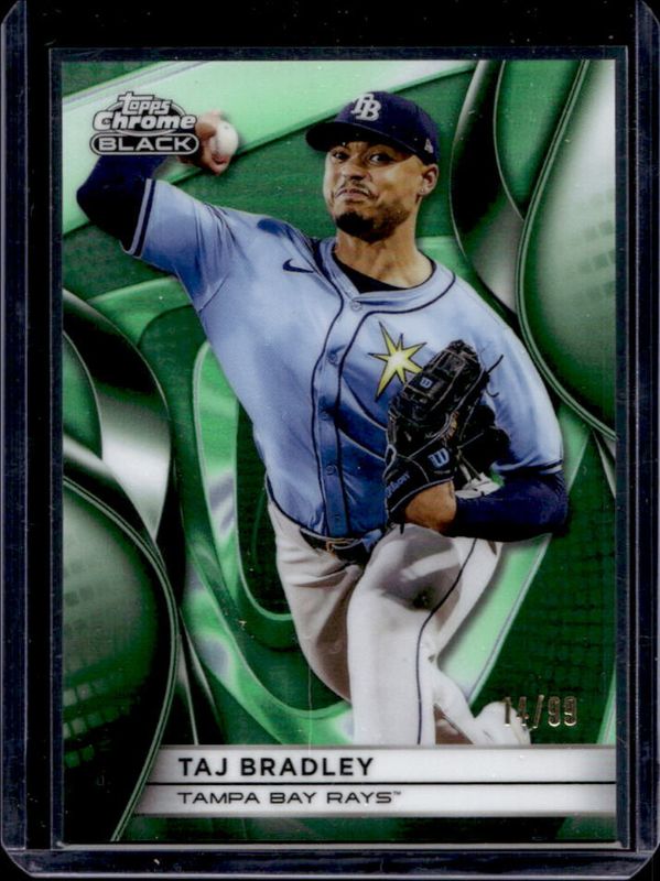 2025 Topps Chrome Black #116 Green Refractor /99