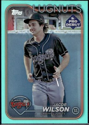 2024 Topps Pro Debut #PD-40 Aqua Foil /75