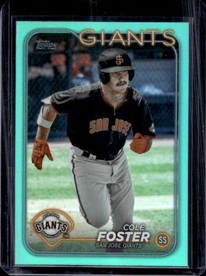 2024 Topps Pro Debut #PD-132 Aqua Foil /75