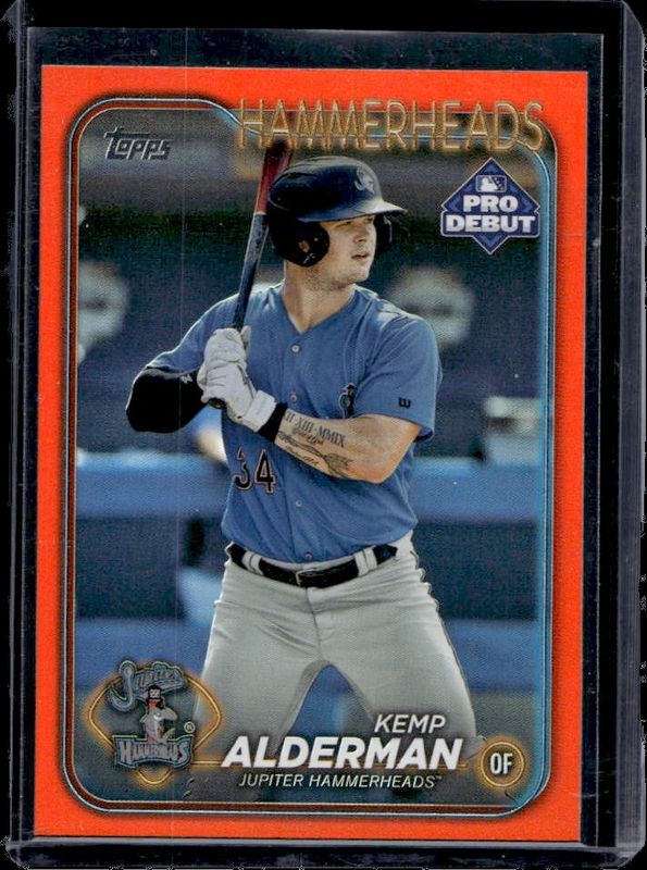 2024 Topps Pro Debut #PD-150 Orange Foil /25