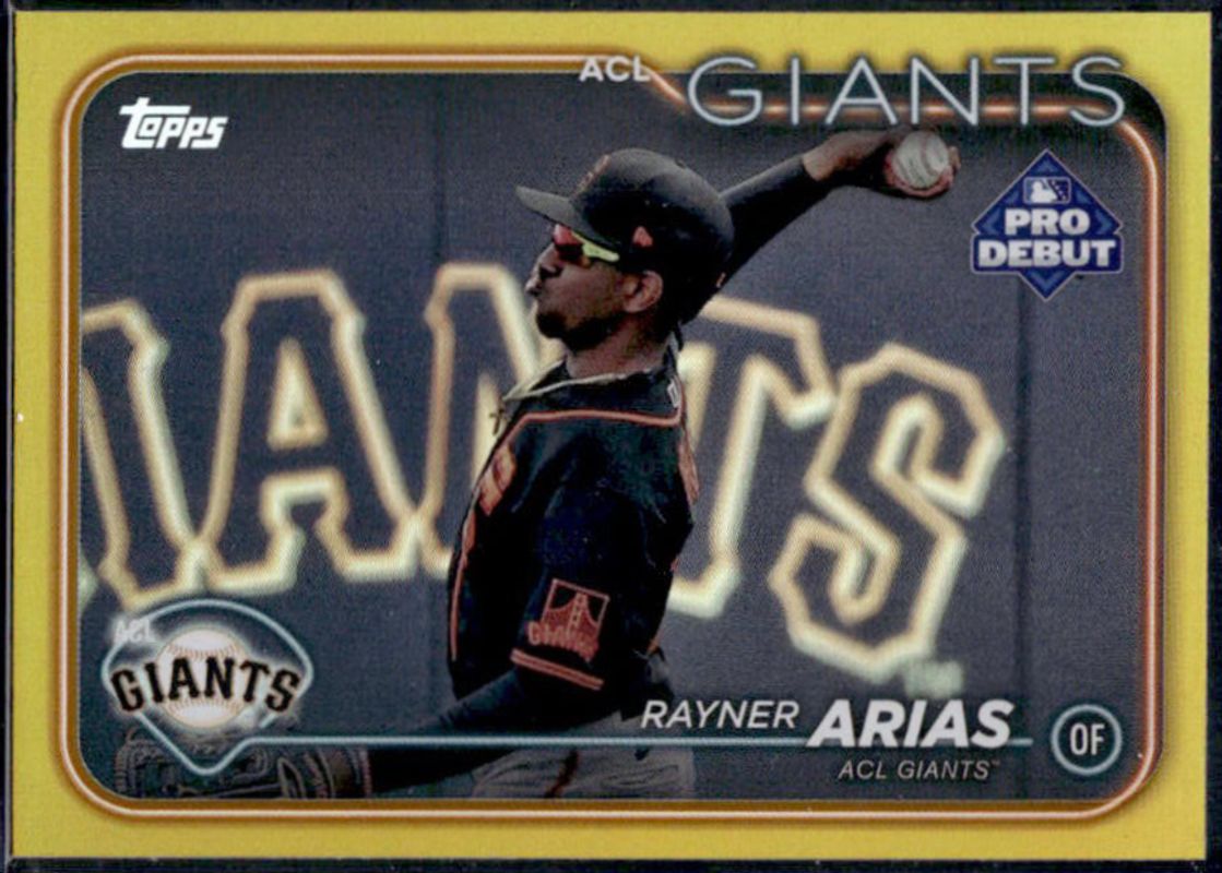 2024 Topps Pro Debut #PD-78 Gold Foil /50