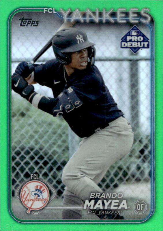 2024 Topps Pro Debut #PD-131 Green Foil /99