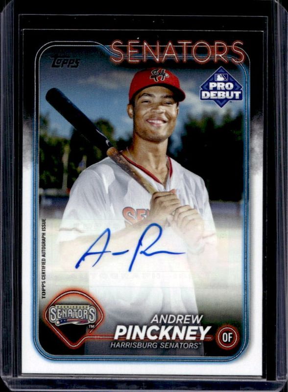 2024 Topps Pro Debut #PD-117 Base Autographs