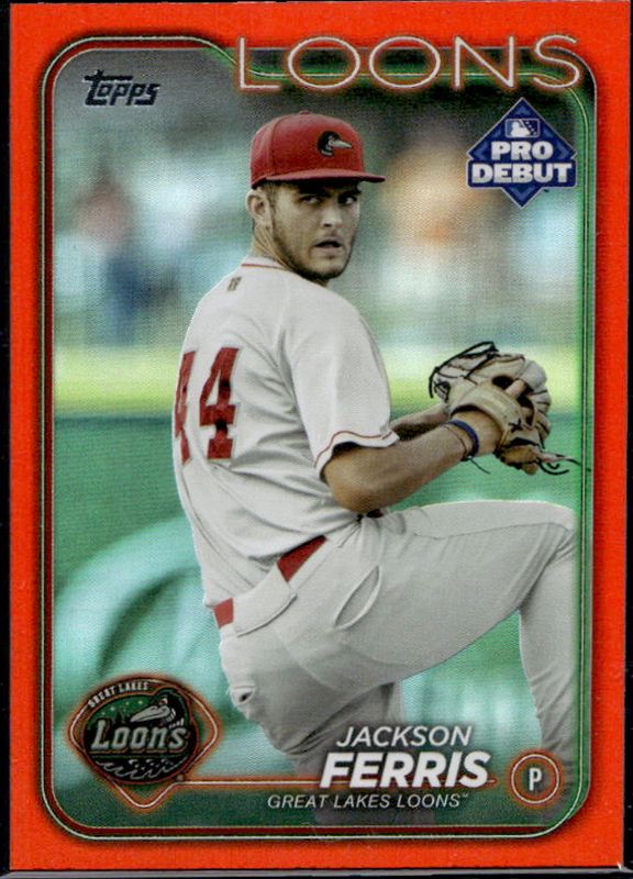 2024 Topps Pro Debut #PD-109 Orange Foil /25