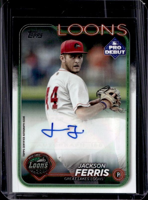 2024 Topps Pro Debut #PD-109 Base Autographs