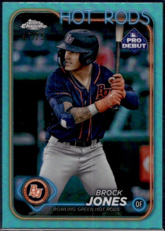 2024 Topps Pro Debut #PDC-28 Chrome - Aqua Refractor /75