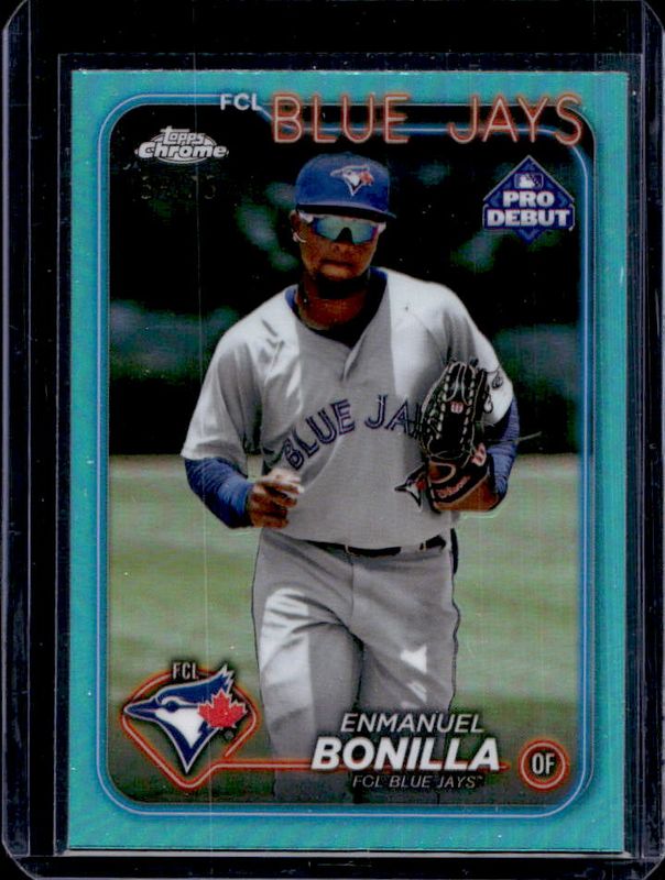 2024 Topps Pro Debut #PDC-122 Chrome - Aqua Refractor /75
