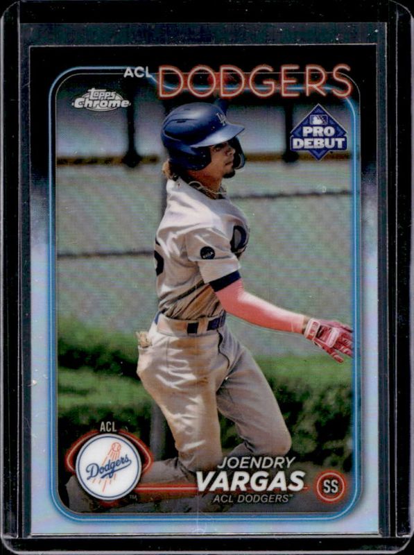 Joendry Vargas 2024 Topps Pro Debut #PDC-55 Chrome RAW