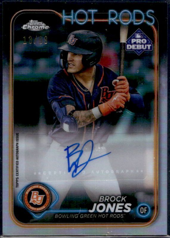 2024 Topps Pro Debut #PDC-28 Chrome Autographs - Refractor /99