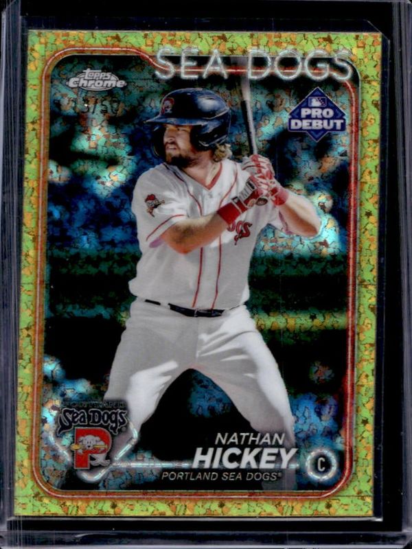 2024 Topps Pro Debut #PDC-56 Chrome - Gold Mini Diamond Refractor /50