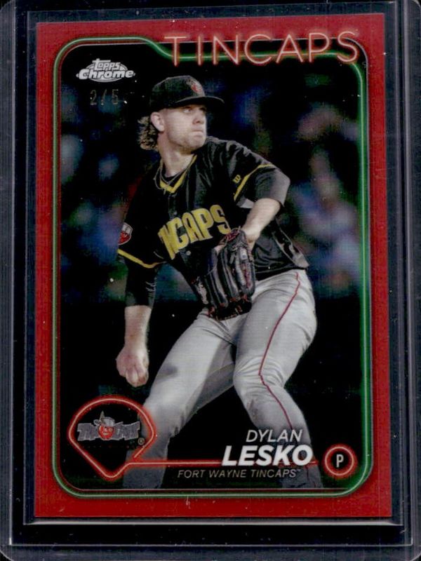 2024 Topps Pro Debut #PDC-139 Chrome - Red Refractor /5