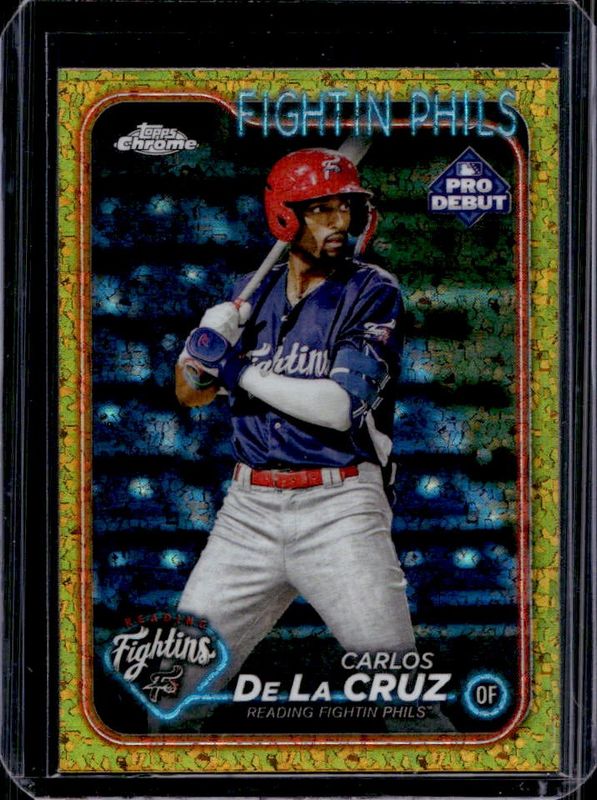 2024 Topps Pro Debut #PDC-51 Chrome - Gold Mini Diamond Refractor /50