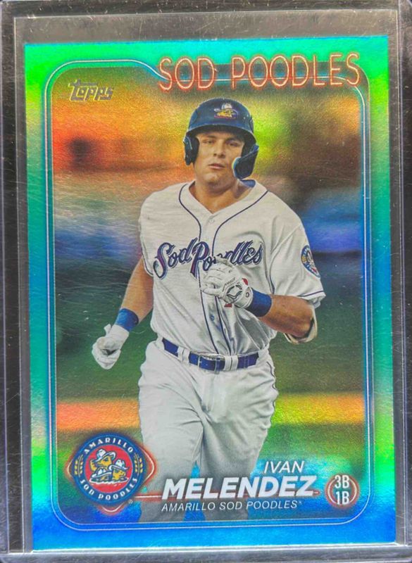 2024 Topps Pro Debut #PD-22 Aqua Foil /75