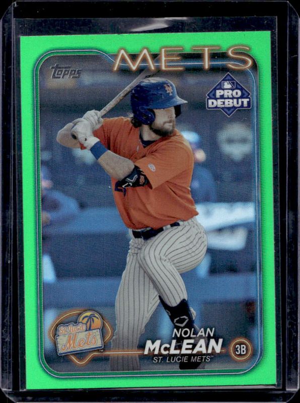 2024 Topps Pro Debut #PD-145 Green Foil /99