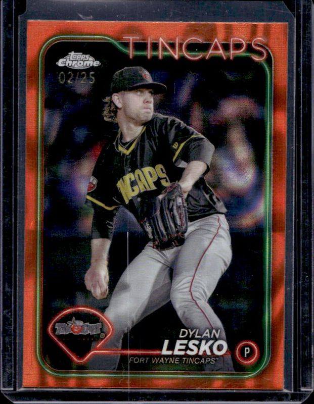 2024 Topps Pro Debut #PDC-139 Chrome - Orange Lava Refractor /25
