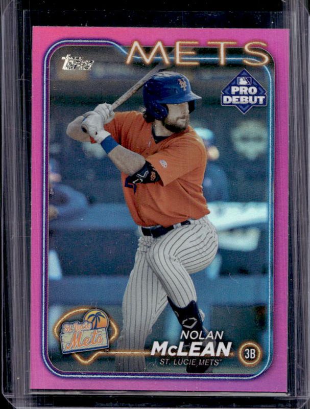 2024 Topps Pro Debut #PD-145 Fuchsia Foil /199