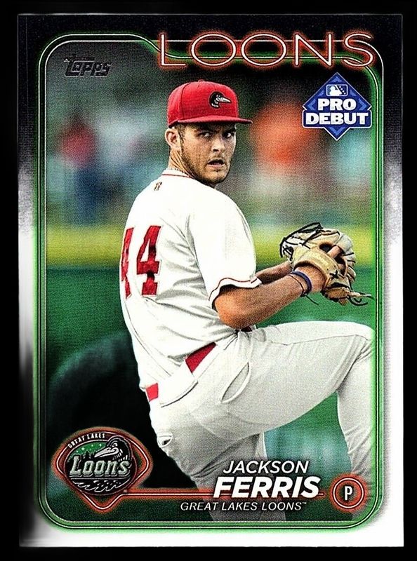 Jackson Ferris 2024 Topps Pro Debut #PD-109 Base RAW