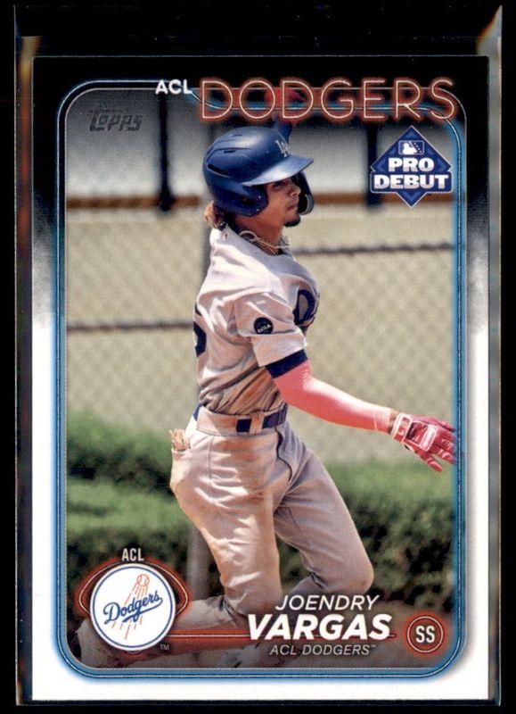 Joendry Vargas 2024 Topps Pro Debut #PD-55 Base RAW