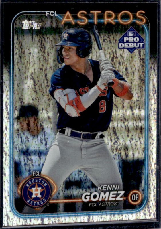 Kenni Gomez 2024 Topps Pro Debut #PD-191 Sparkle Foil /175 RAW