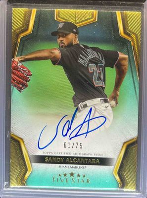 2024 Topps Five Star #FSA-SA Aqua /75