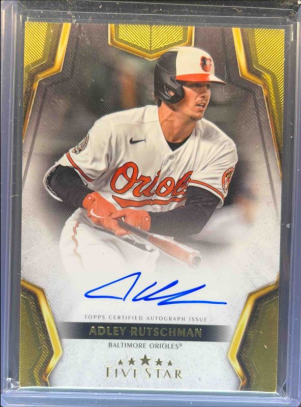 Adley Rutschman 2024 Topps Five Star #FSA-ARU Base RAW