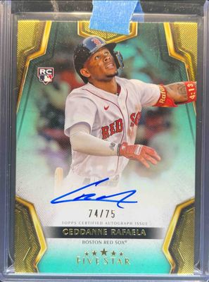 2024 Topps Five Star #FSA-CR Aqua /75