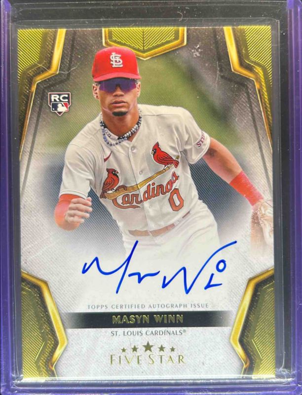 Masyn Winn 2024 Topps Five Star #FSA-MW Base Rookie RAW