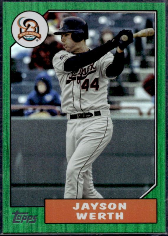 2024 Topps Pro Debut #MILB-1 MiLB Legends - Green Foil /99